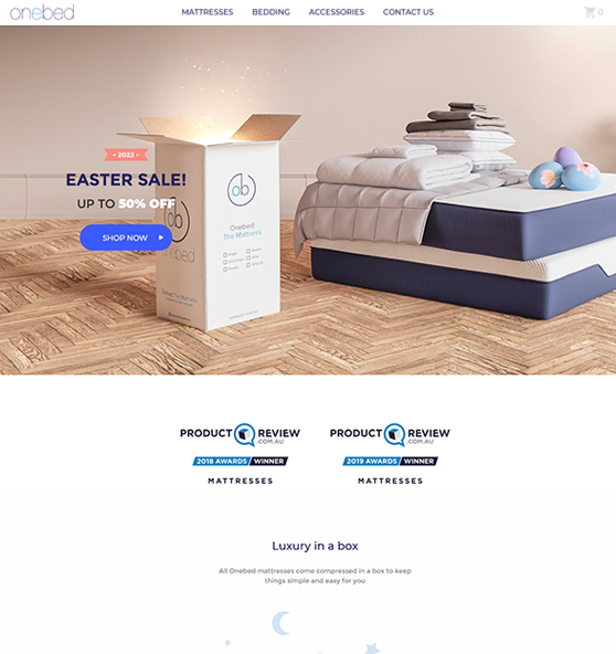 Onebed Ecommerce