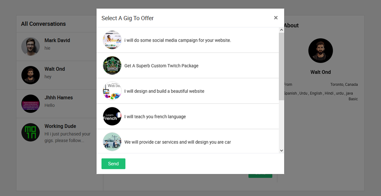 Custom Offer