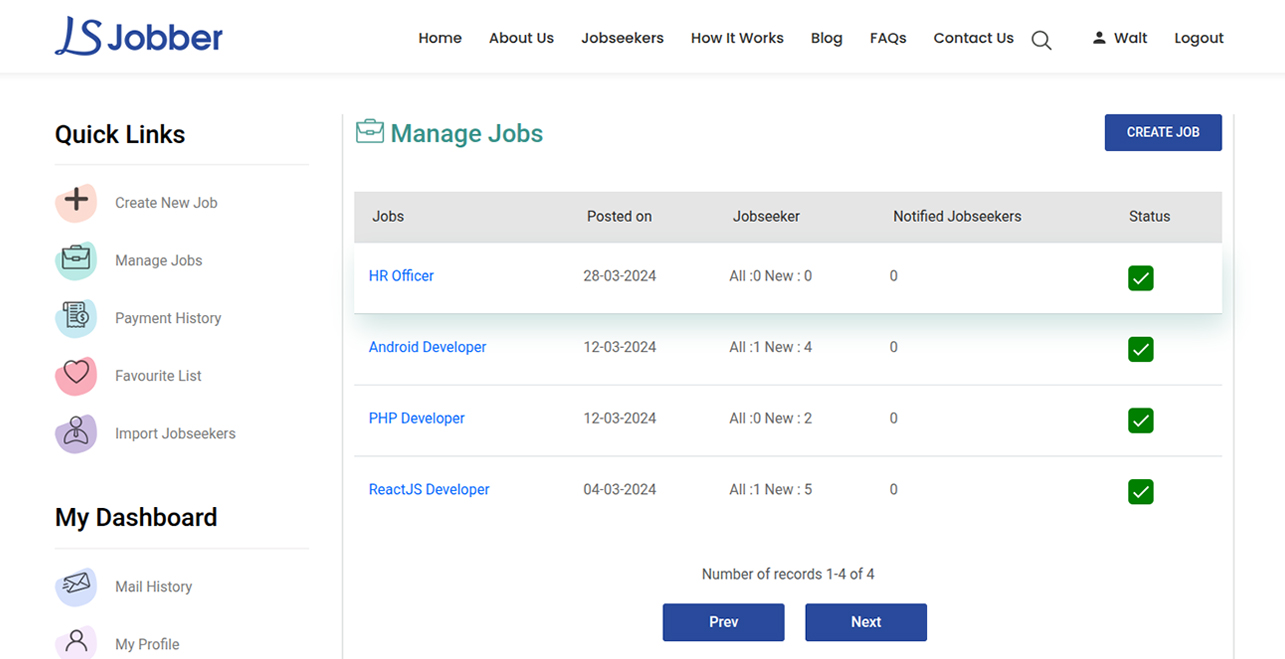 Job Management