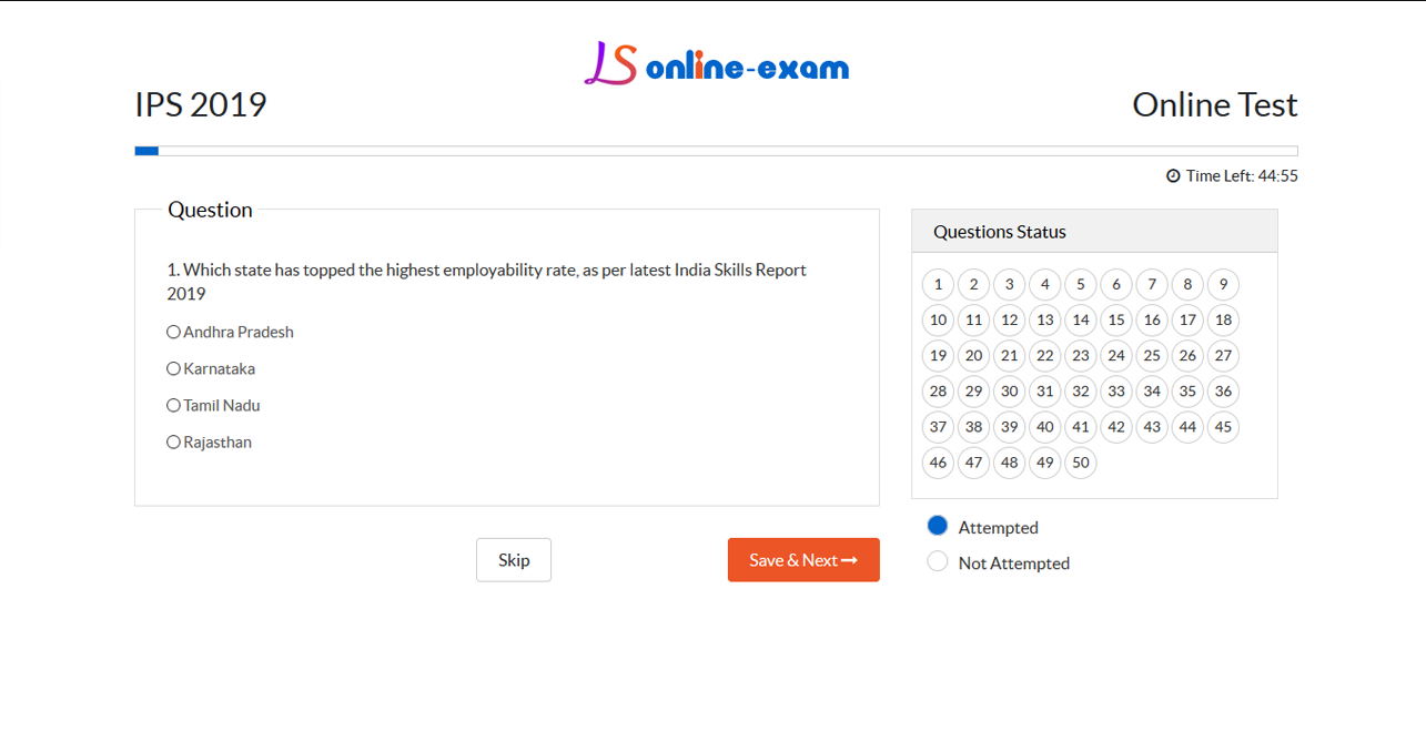Online Exam