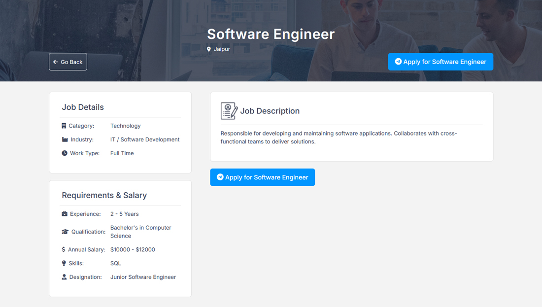 Job Details
