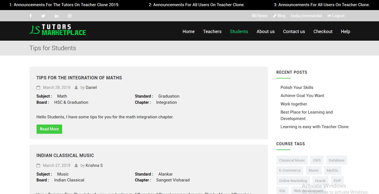 Teacher Marketplace