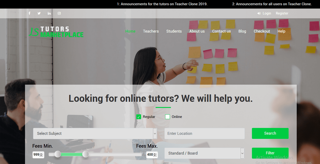 Teacher Marketplace
